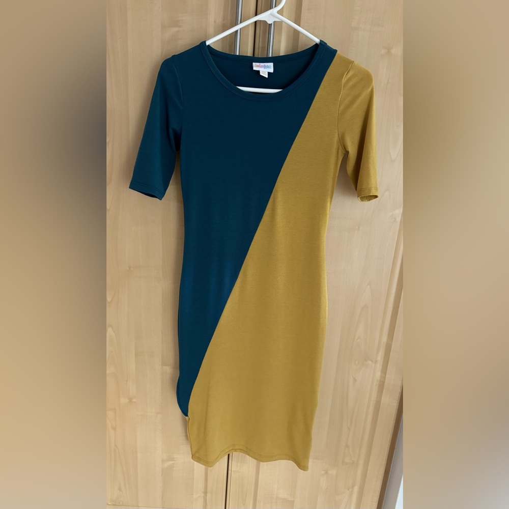 Lularoe dress 3/4 sleeve midi length XXS